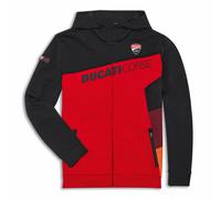 Ducati Corse Dc Sport Sweatshirt Pullover Hoodie Jacket Black Red New