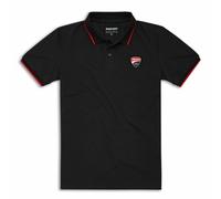 Ducati Corse Logo short-sleeved Polo Shirt black