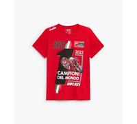 Ducati Corse MotoGP World Champion Pecco Bagnaia T-Shirt Red Unisex