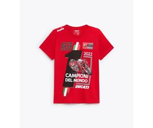 Ducati Corse T-Shirt MotoGP World Champion Pecco Bagnaia