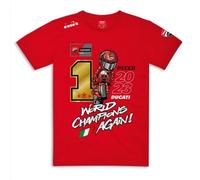 Ducati Corse World Champion Pecco Bagnaia T-Shirt MotoGP World Champion