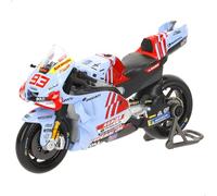 Ducati Desmosedici GP23 MotoGP Team Gresini Racing 2024 - Alex Márquez #73 - 1:18 Scale Die-Cast Motorcycle Model (Blue), for Ages 3+ to Adult