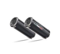 Ducati Monster 696 2008-2014 Exhaust GPR Double Slip-on M3 Poppy