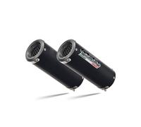 Ducati Monster 796 2010-2014 Exhaust GPR Double Slip-on M3 Black Titanium