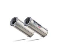 GPR Exhaust Ducati Monster 796 2010-2014 Pair Homolog Slip-On M3 Inox