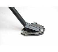SW-Motech Extension for side stand foot - Black/Silver. Ducati models., silver