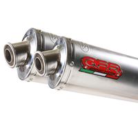 Ducati Monster S2R 800 2004-2007 Exhaust GPR Double Slip-on Titanium Tondo