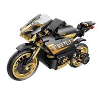 Ducati Motorbike Model Kit - 832 Pieces Construction Toy, Collection Technology Racing Motorcycle Building Set Compatible With Major Brands