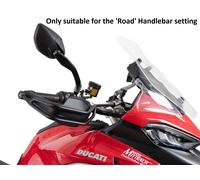 Ducati Multistrada V4/S/S Sport Handguard Set - Black HEPCO & BECKER (From 2021)