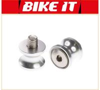Ducati Panigale 899 2014-2015 [Bikeit Silver Paddock Stand Bobbins M6x1]