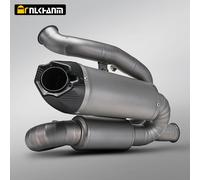 Ducati V4 V4S Motorcycle Exhaust System Arrow Full Titanium Alloy Mid Tail Secti