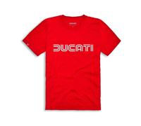 Ducatiana 80s Red T Shirt Official Retro Vintage Logo Cotton Tee