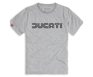 Ducatiana 80s T-Shirt 9877010 (Gray, XL)