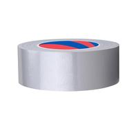 Duccinp Duct Tape 10 cm x 50 m Heavy Duty, No Residue, Tear by Hand & Waterproof Silver Duct Tape, Great for Packaging, Home Use, DIY, Projects and Repairs