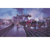 Duchess LMS BR Carlisle Railway Engine Steam Locomotive Train Birthday Card
