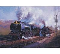 Duchess LMS BR Royal Scot Railway Engine Steam Locomotive Train Birthday Card