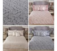 Duvet Set Embellished Jacquard Quilt Cover with Pillow Cases - Duchess
