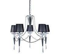 duchess stylish chrome and black chrome light