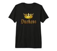 Duchess T-Shirt Regal Crown Royalty Gift Premium T-Shirt