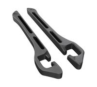 DUCHSAN 2 Pack Car Seat Gap Organiser for Renault Captur II I 2020-2024, Premium ABS Console Side Pocket Filler, Automotive Storage Accessories for Essentials