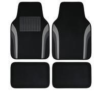 DUCHSAN 4-Piece Car Floor Mats for VW Passat Variant GTE B8 ab Bj.2019, Luxury Heavy Duty Carpet Interior Protectors with Reinforced Heel Pad and Anti-Slip Backing,Grey