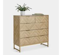 Ducie Herringbone Chest of Drawers