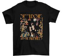 ducie Siouxsie and The Banshees T Shirt Black Cotton Black 3XL