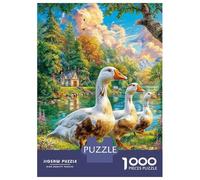 Duck 1000 Piece Impossible Puzzle for Adults - Challenging Jigsaw Puzzles, Family Activity & Game Gift 70x50cm/1000pcs