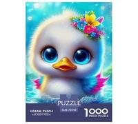Duck 1000 Pieces Premium Jigsaw Animal for Adults Quirky, Abstract Design, Fun Details, Educational, Challenging Puzzle Games 70x50cm/1000pcs