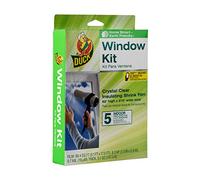 Duck 2 Pack - Brand 1299529 Indoor 5-Window Shrink Film Kit, 62-By-210-Inch