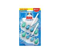 Duck Active Clean Toilet Rimblock, Foaming Toilet Bowl Cleaner, Marine (Pack of 8)
