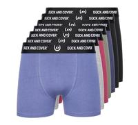 Duck And Cover Anvilli Mens Comfort 7pk Boxer Shorts Multicolour Assorted