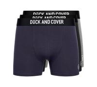 Duck And Cover Mens Bronteen Three Pack Boxer Shorts Assorted L