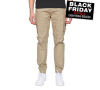 Duck And Cover Chemmer Cargo Jog Pants Men's Trainers, Size W30 L32 In Beige