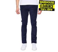 Duck And Cover Cordsome Trousers Men's Size W30 L32 In Navy