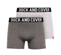 Duck and Cover Darton 2pk Boxer Shorts Mens - Grey - Size 2XL