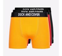 Duck And Cover Fiery Boxer Shorts 3Pk Men's Colour : Assorted / Red / Yellow