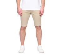 Duck And Cover Franztown Men's Chino Shorts Size: 3 Colour : Stone