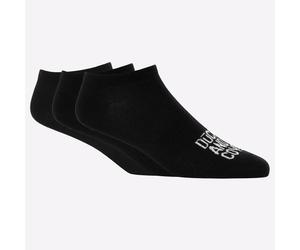 Duck and Cover Fubel Casual Comfort Trainer Socks 5pk Mens Black