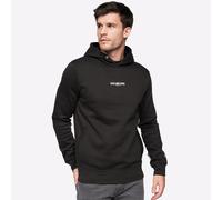 Duck and Cover Gathport Casual Comfort Chic Designer Pullover Hoodie Mens Black