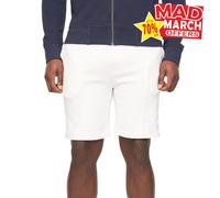 Mens Shorts Activewear Jogs Off White - Duck and Cover - 'HANNINGS'