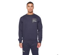 Duck And Cover Jennerkins Sweatshirt Men's Trainers Colour : Navy