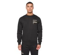 Duck And Cover Jennerkins Sweatshirt Men's Trainers Colour : Black