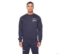 Duck And Cover Jennerkins Sweatshirt Men's Trainers Colour : Navy