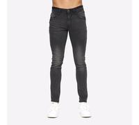 Duck And Cover Mens Maylead Slim Fit Jeans Black 30/32