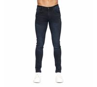 Duck And Cover Mens Maylead Slim Fit Jeans Blue Black 40/30