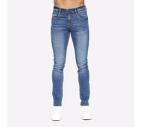 Duck And Cover Mens Maylead Slim Fit Jeans Stone Wash 36/32