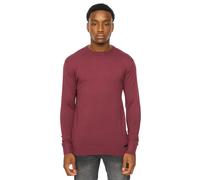 Duck and Cover Mens Consenza Knitted Crew Neck Sweatshirt (Raisin) - Multicolour - Size 2XL
