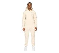 Duck and Cover Mens Cotton Tracksuit Set with Hooded Jacket Jogging Tops Bottoms Tracksuit Set with Pockets Size from S,M,L,XL,XXL
