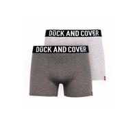 Duck and Cover Mens Darton Marl Boxer Shorts (Pack of 2) BG731